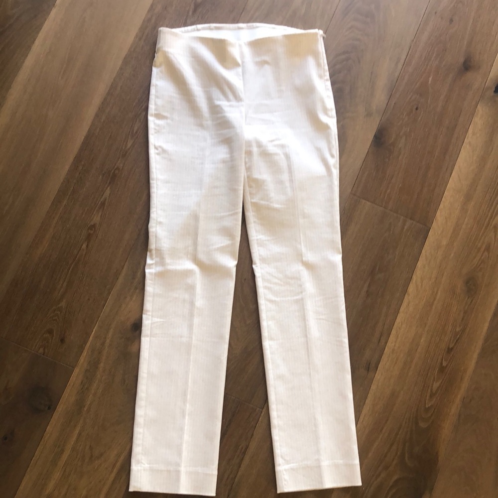 White House Black Market pants - size 4  - tan with light stripe
